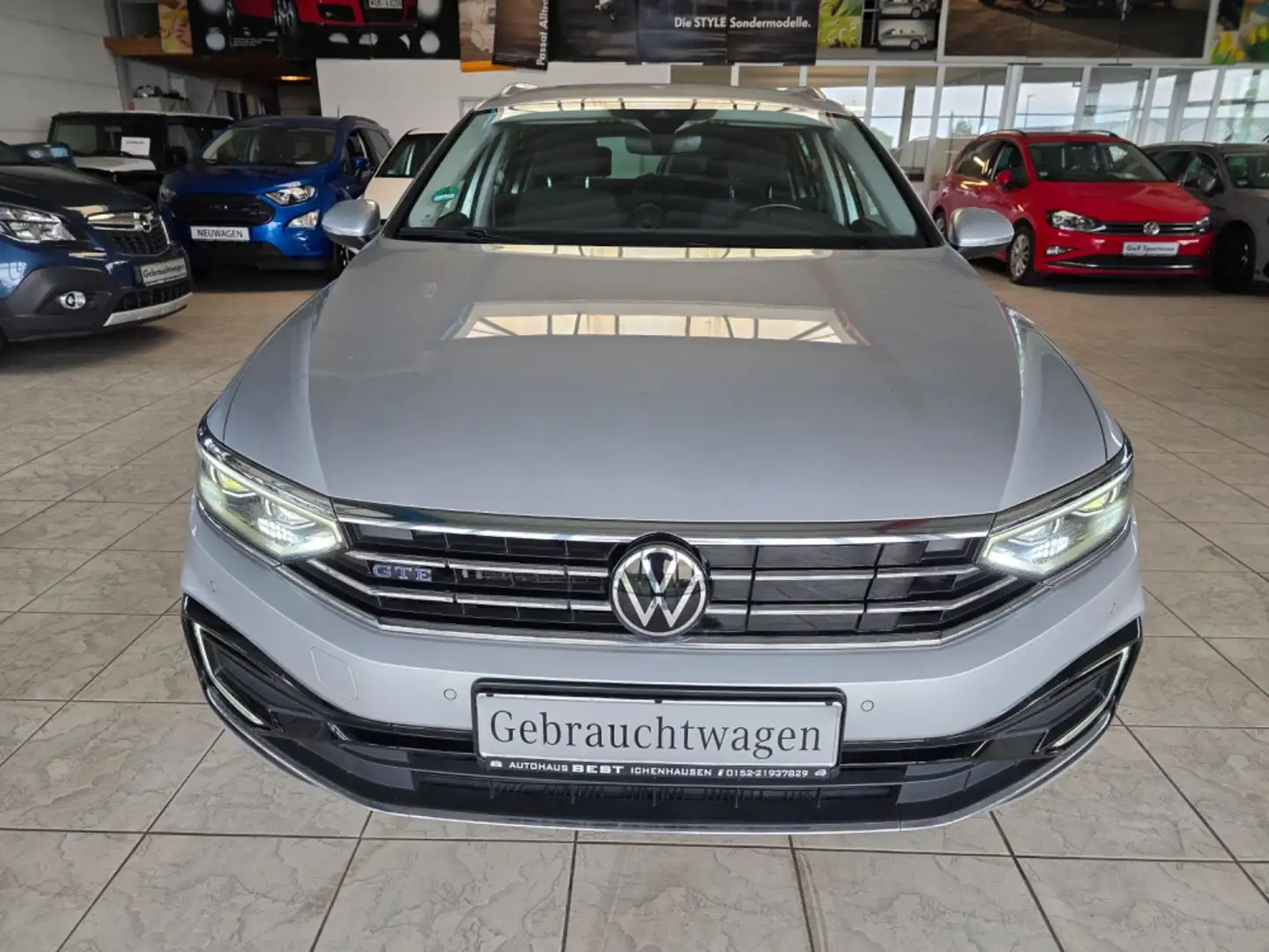 Volkswagen Passat Variant GTE ACC Travel IQ Matrix Standhei Silber - 2