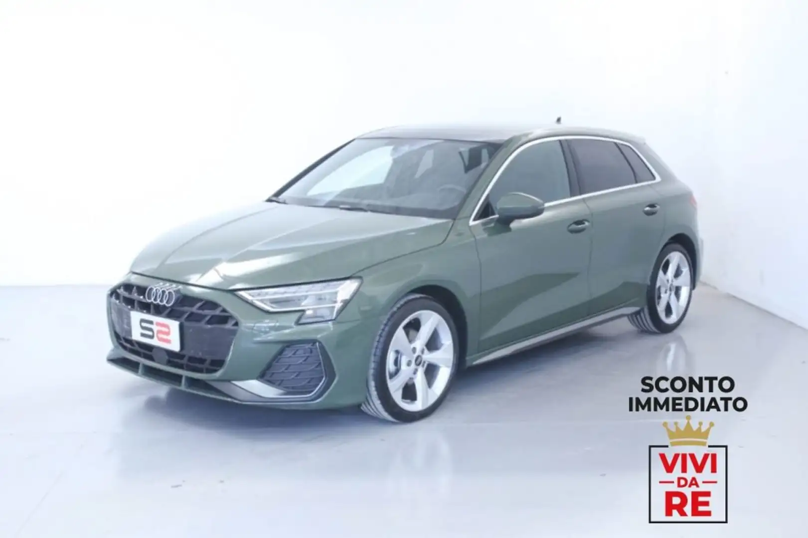 Audi A3 SPB 35 TDI S tronic S line *SCONTO IMMEDIATO* Grün - 1