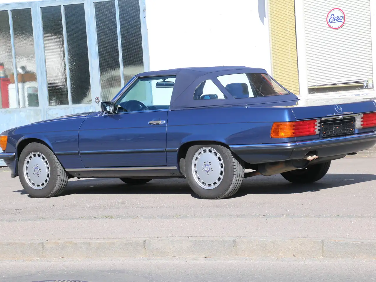 Mercedes-Benz SL 300 Oldtimer H-Kennz. SL 300 R 107 Automatik, nautikblau, Recaro neu, foto 4