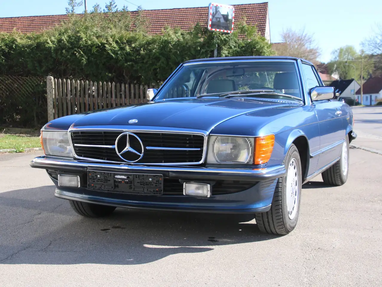 Mercedes-Benz SL 300 Oldtimer H-Kennz. SL 300 R 107 Automatik, nautikblau, Recaro neu, foto 5