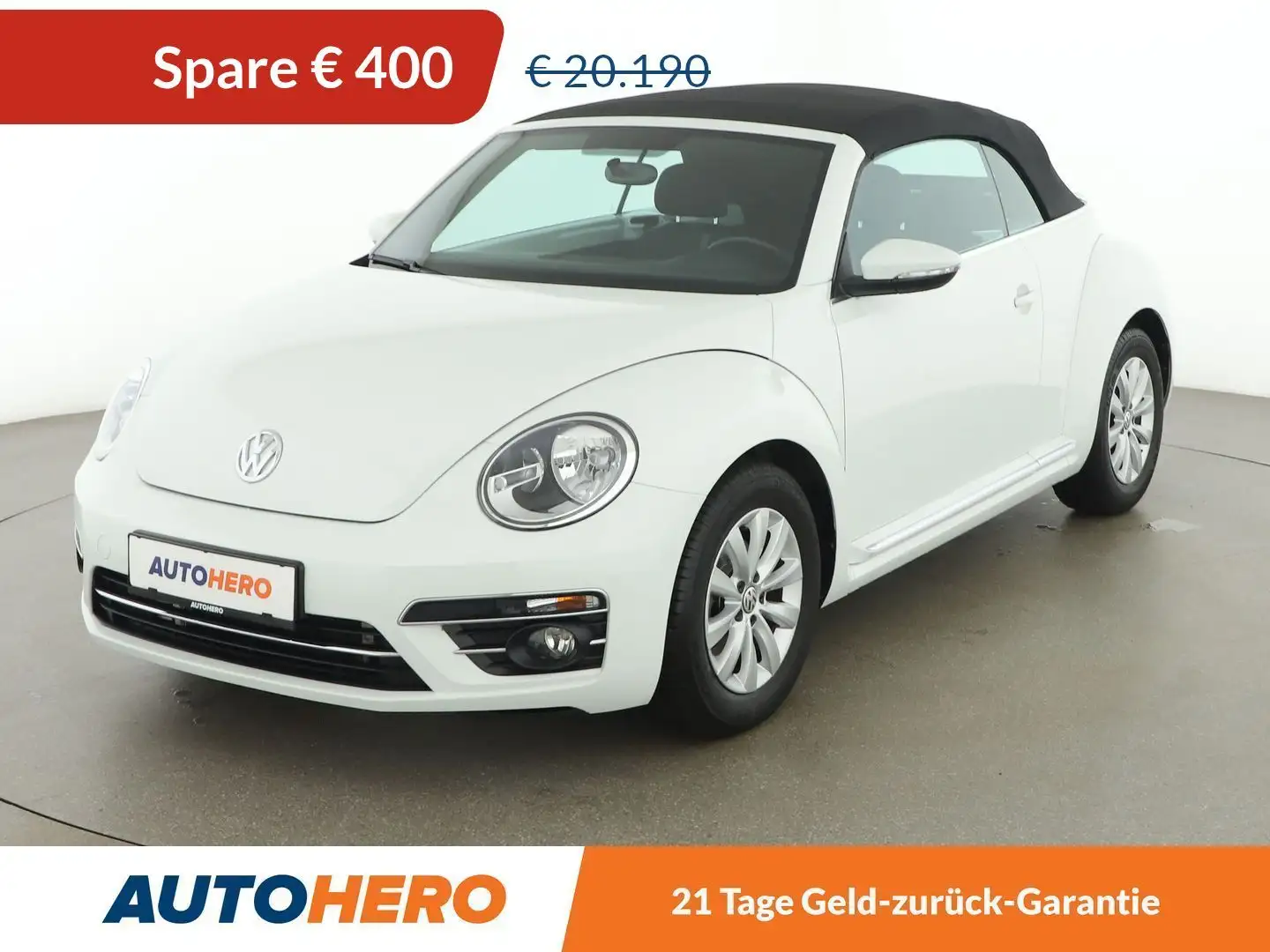 Volkswagen Beetle 1.2 TSI Austria *TEMPO*KLIMA*BT* White - 1