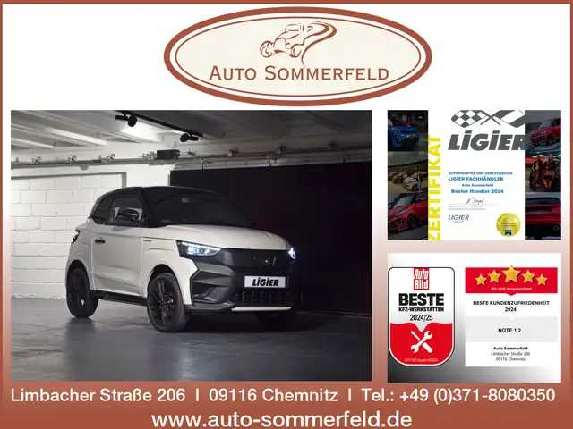 Ligier JS 50 elektro Select 8,28kWh 123km