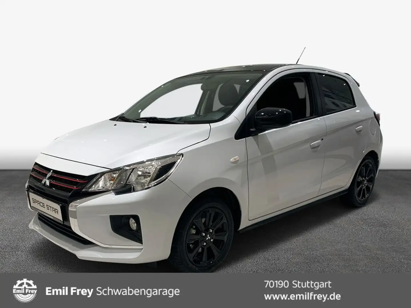 Mitsubishi Space Star AS&G 1.2 Select+ Black 52 kW, 5-türig Weiß - 1
