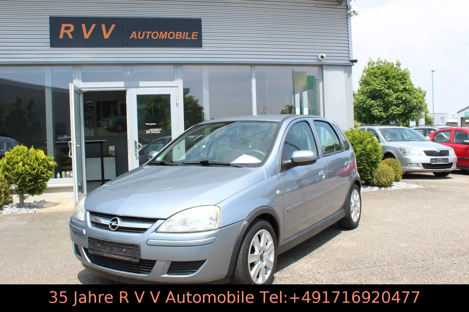Opel Corsa C 1.2 Edition, Scheckheftgepflegt, 1.Hand Silber - 1
