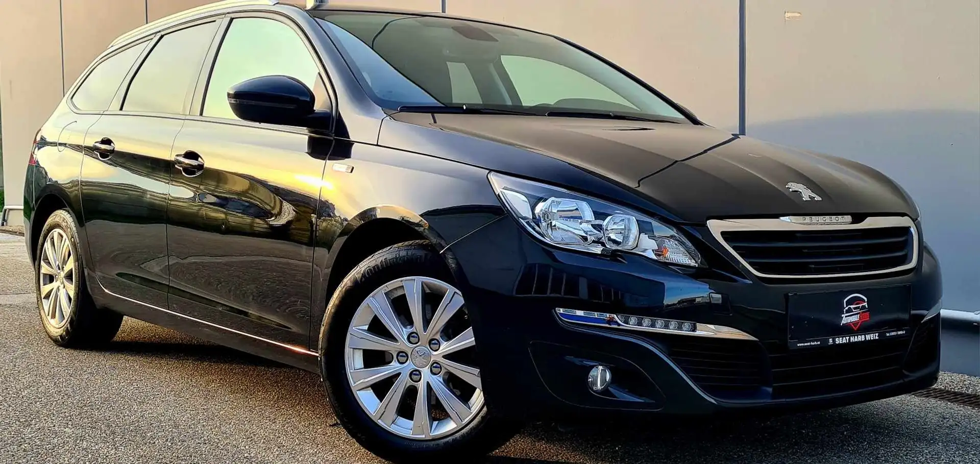 Peugeot 308 SW 1,6 BlueHDi 100 Style S PICKERL BIS 11.2024+4 Negro - 2