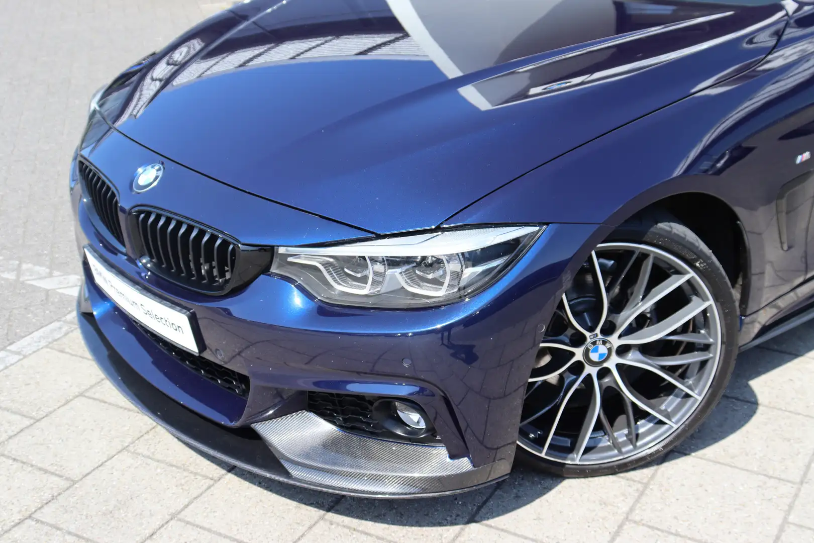 BMW 420 4 Serie Gran Coupé 420i High Executive M Sport Aut Modrá - 2