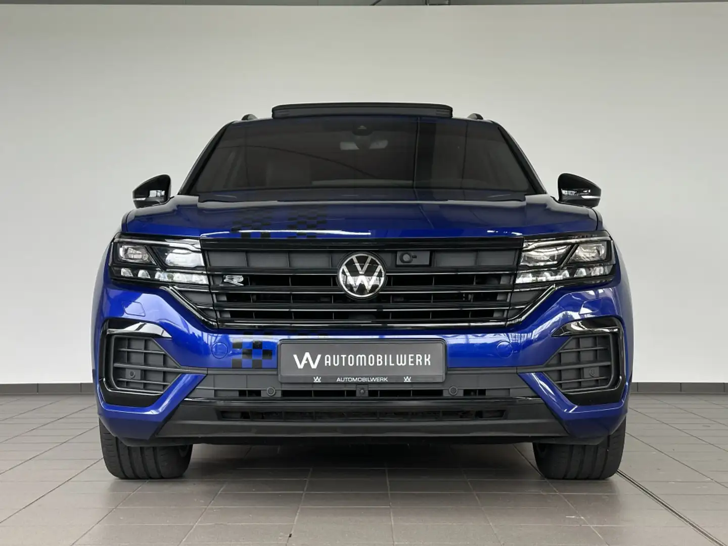 Volkswagen Touareg R-Line BLACK|NACHT |HUD|AHK|SOFT|LUFT| Bleu - 2