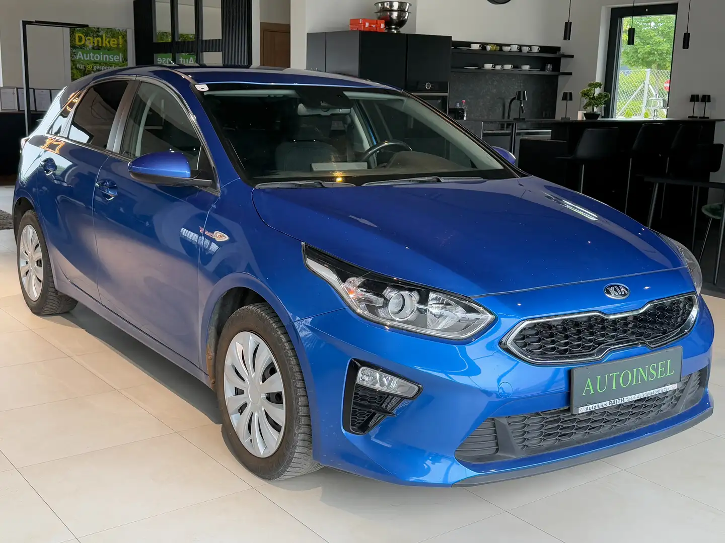 Kia Ceed / cee'd 1,0 T-GDI GPF Silber Albastru - 2