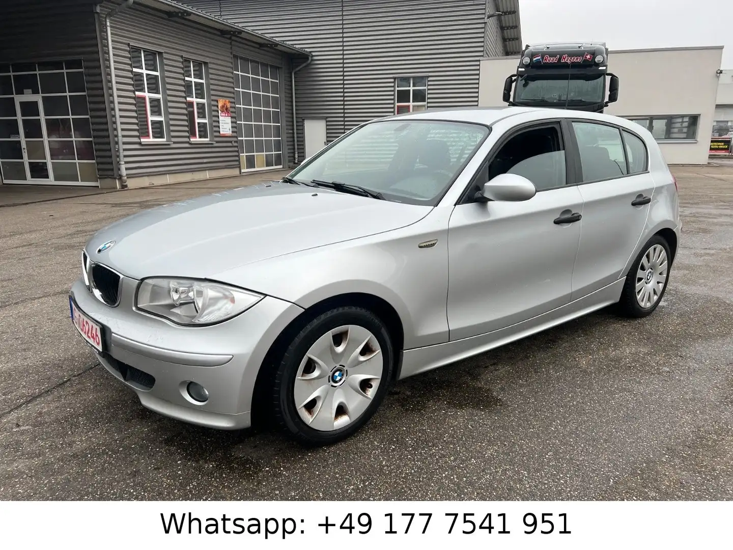 BMW 116 i *4-Türer*TÜV* Silber - 1