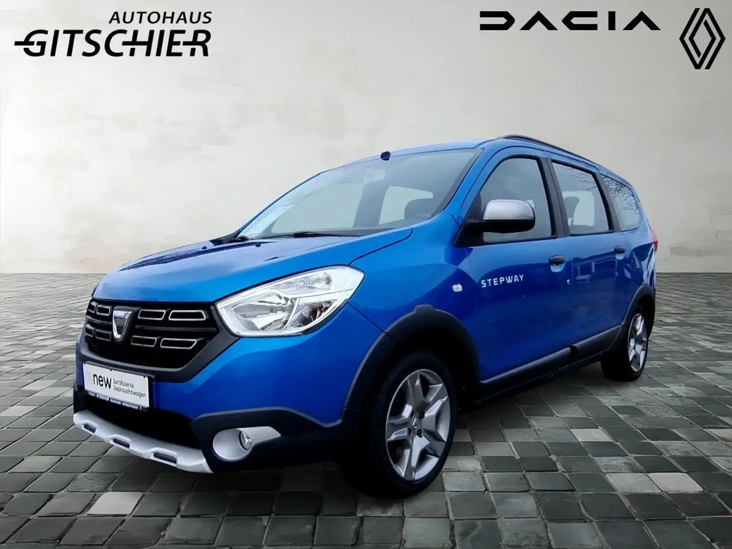 Dacia Lodgy Stepway Plus TCe 130 Blau - 1