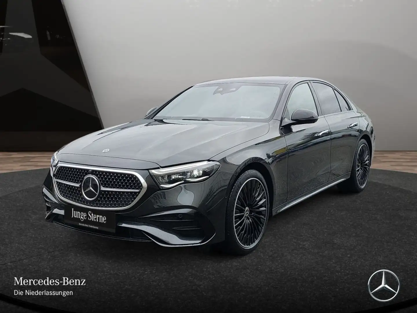 Mercedes-Benz E 400 e 4M Hybrid AMG Fahrass Burmester Distr. HUD Grau - 2