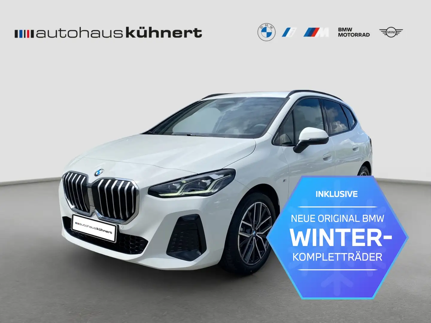BMW 220 d Active Tourer UPE 54.880 € ///M-Sport ACC Blanco - 1