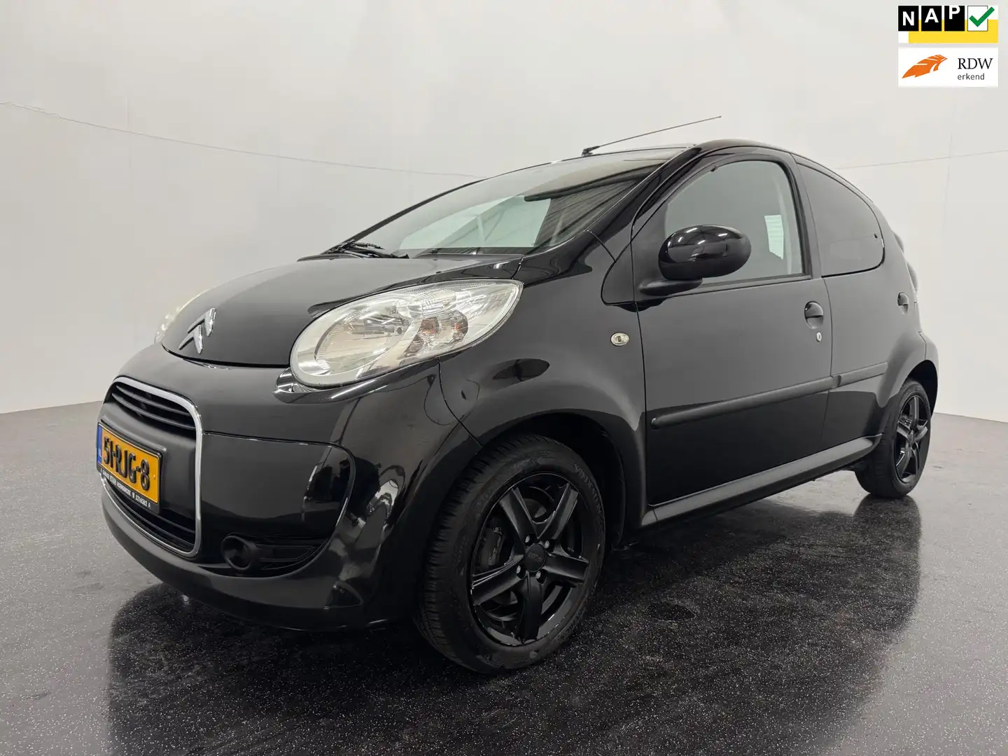 Citroen C1 1.0-12V Selection Airco / Carplay Noir - 1