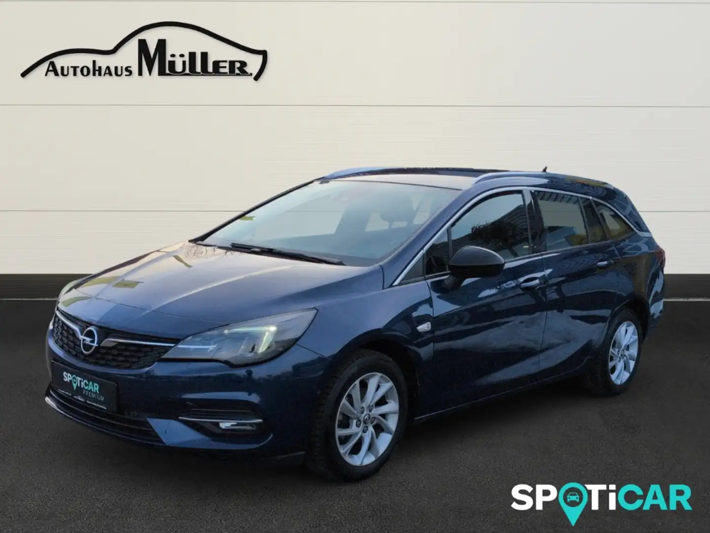 Opel Astra K Sports Tourer Elegance LED Apple CarPlay Android Bleu - 1