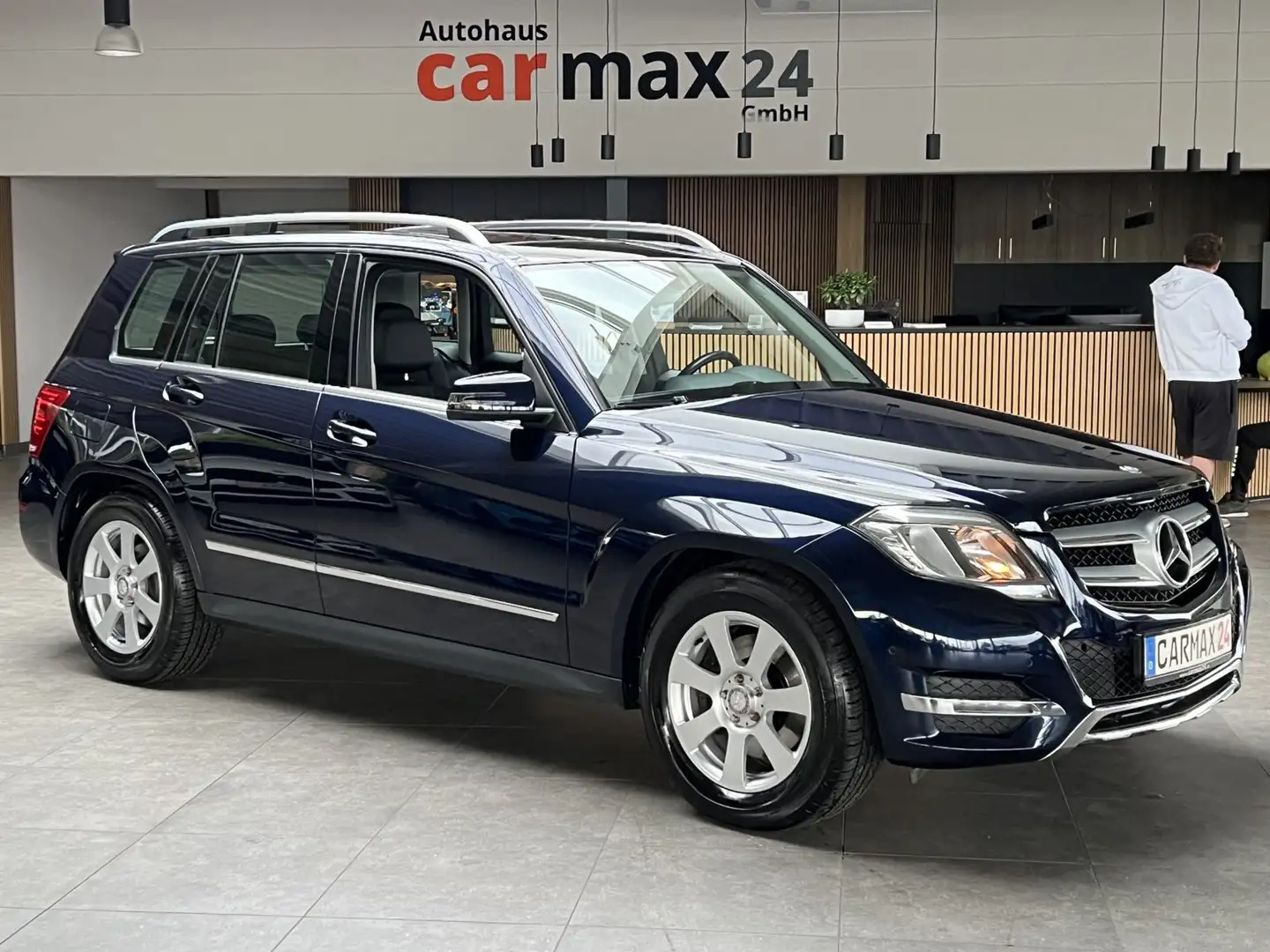 Mercedes-Benz GLK 220 GLK GLK 220 CDI Aut 4Mat Leder Navi Panorama AHK Blau - 1