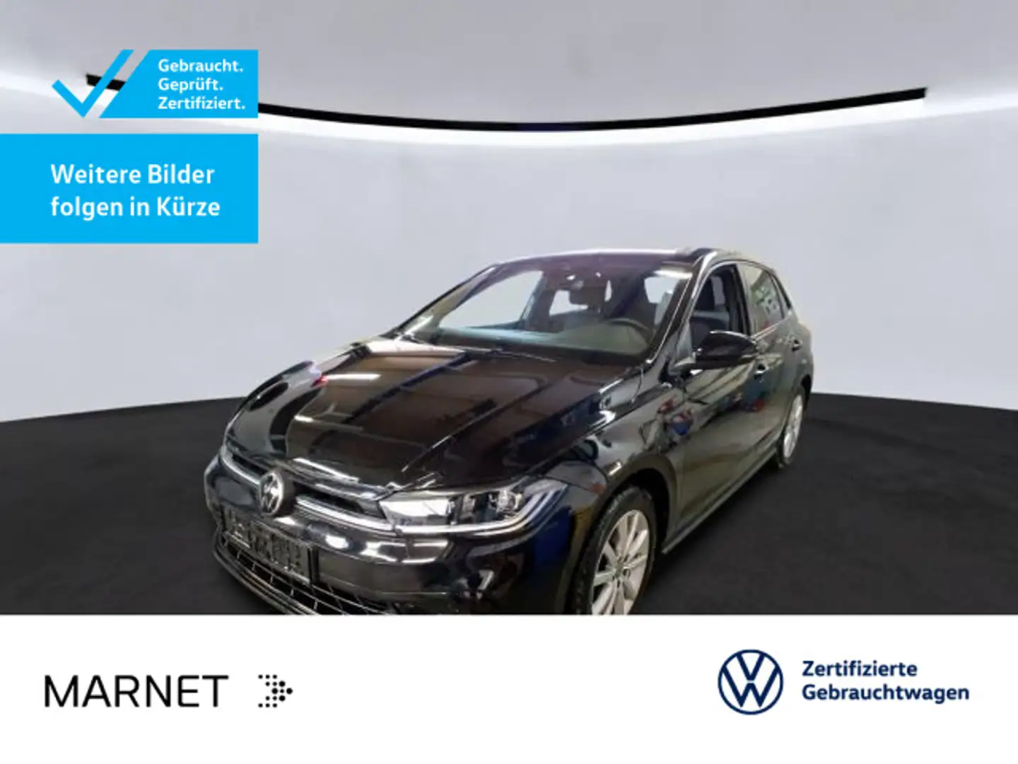 Volkswagen Polo 1.0 TSI DSG R-Line* Navi*IQ-Light*IQ-Drive* Schwarz - 1
