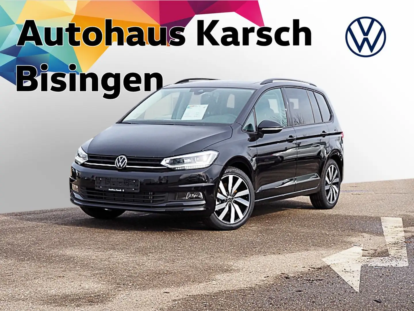 Volkswagen Touran Highline 1.5 l TSI OPF 110 kW (150 PS) Navi Schwarz - 2
