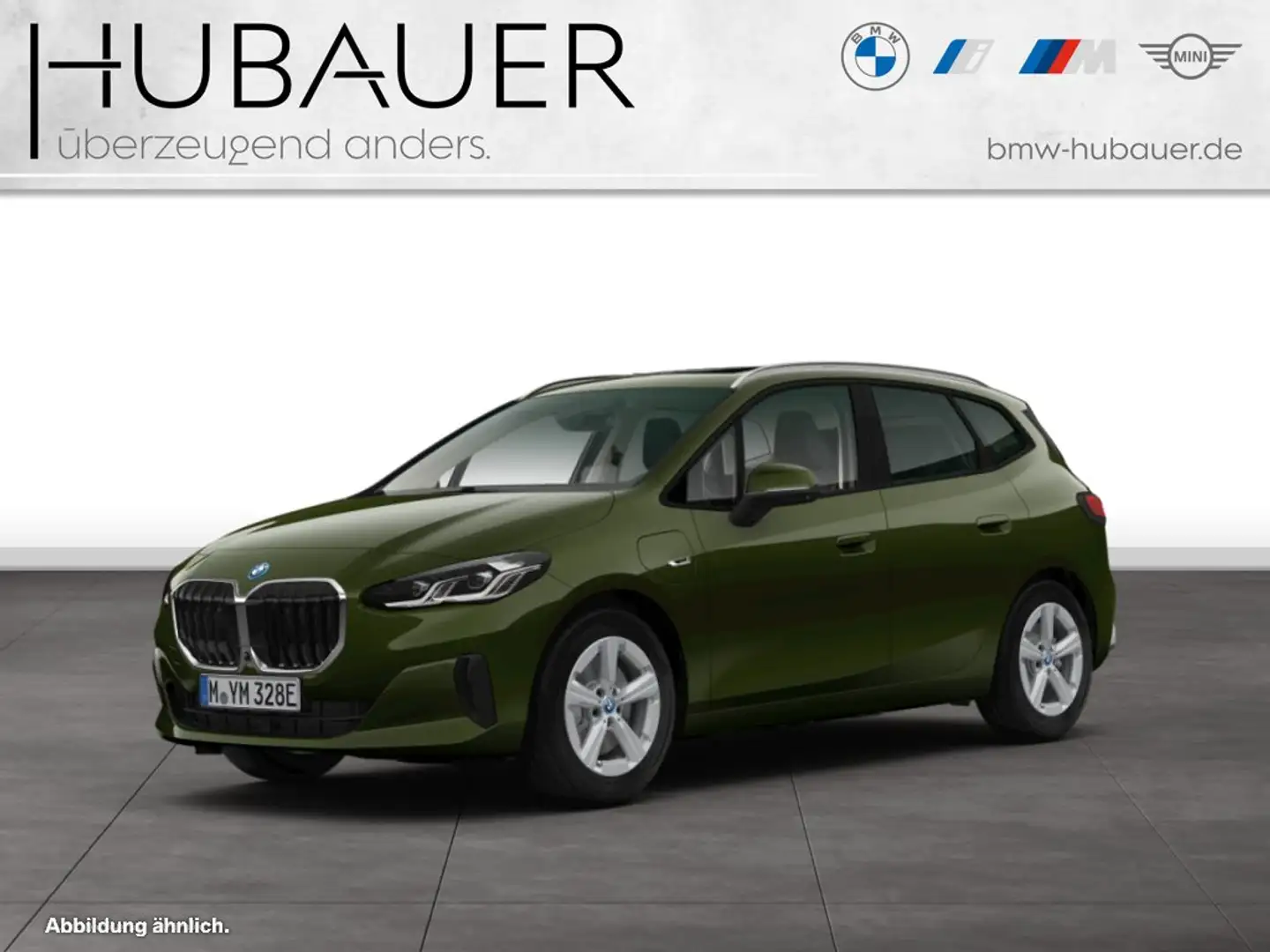 BMW 225 e xDrive Active Tourer [LC Prof., Pano, AHK] Grün - 1