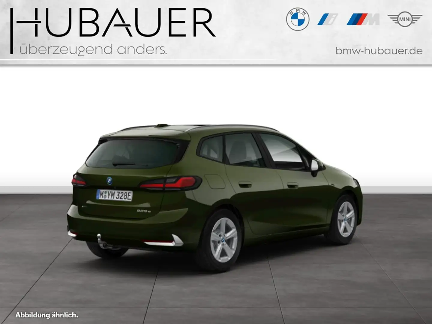 BMW 225 e xDrive Active Tourer [LC Prof., Pano, AHK] Grün - 2