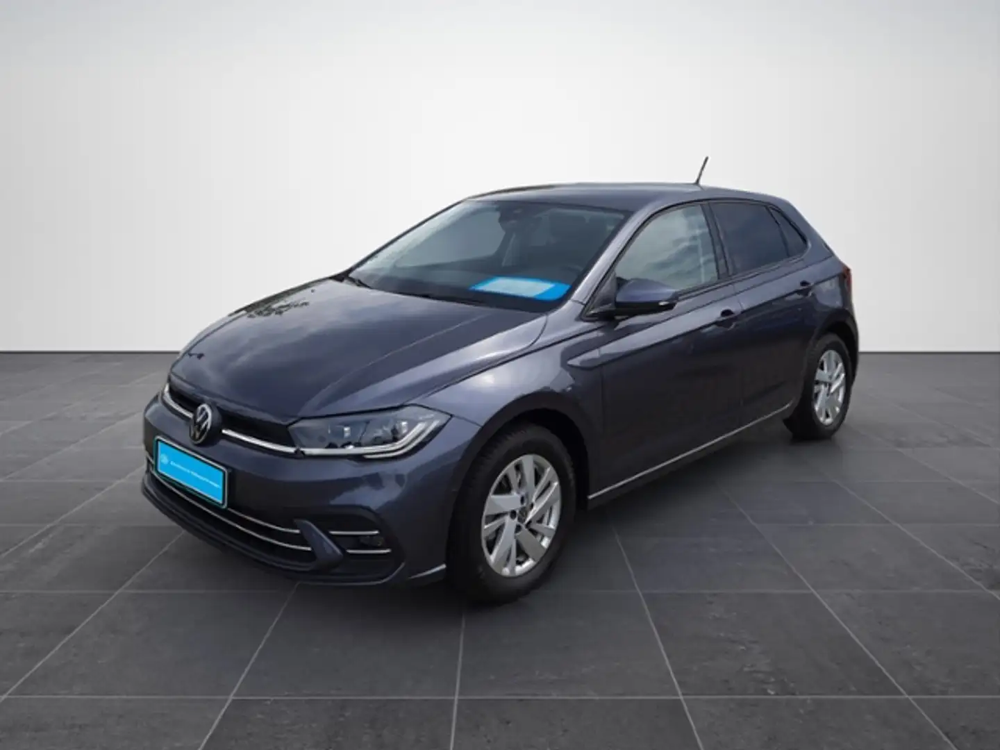 Volkswagen Polo 1.0 TSI DSG Style Matrix/Navi/ACC Gris - 2
