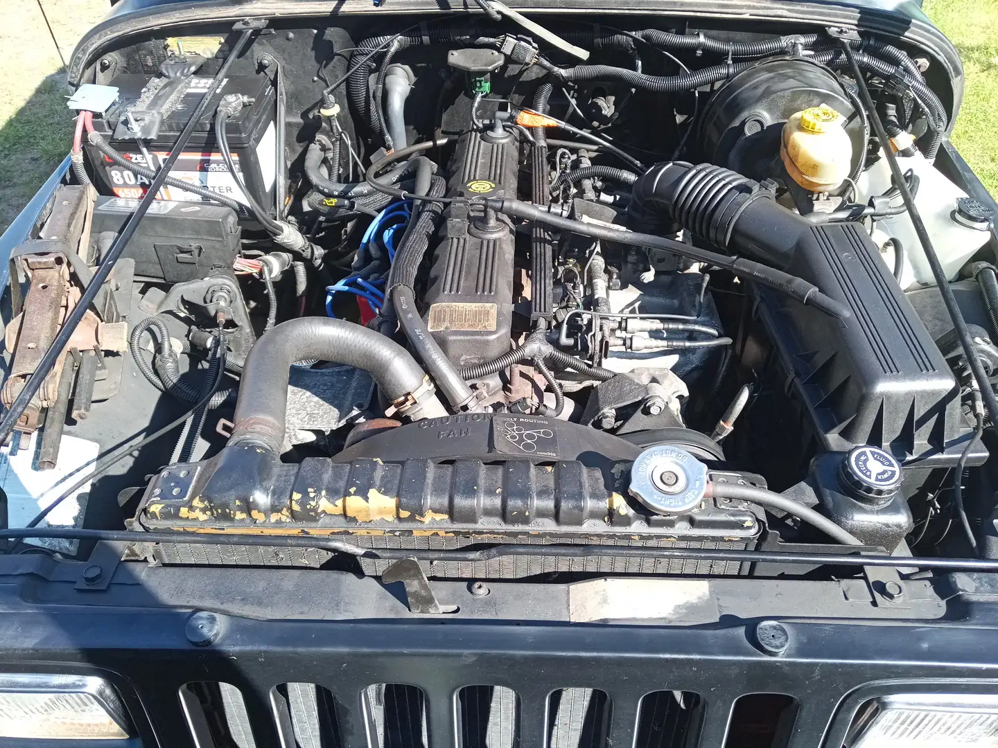 Jeep Wrangler Wrangler 4.0 Чорний - 1