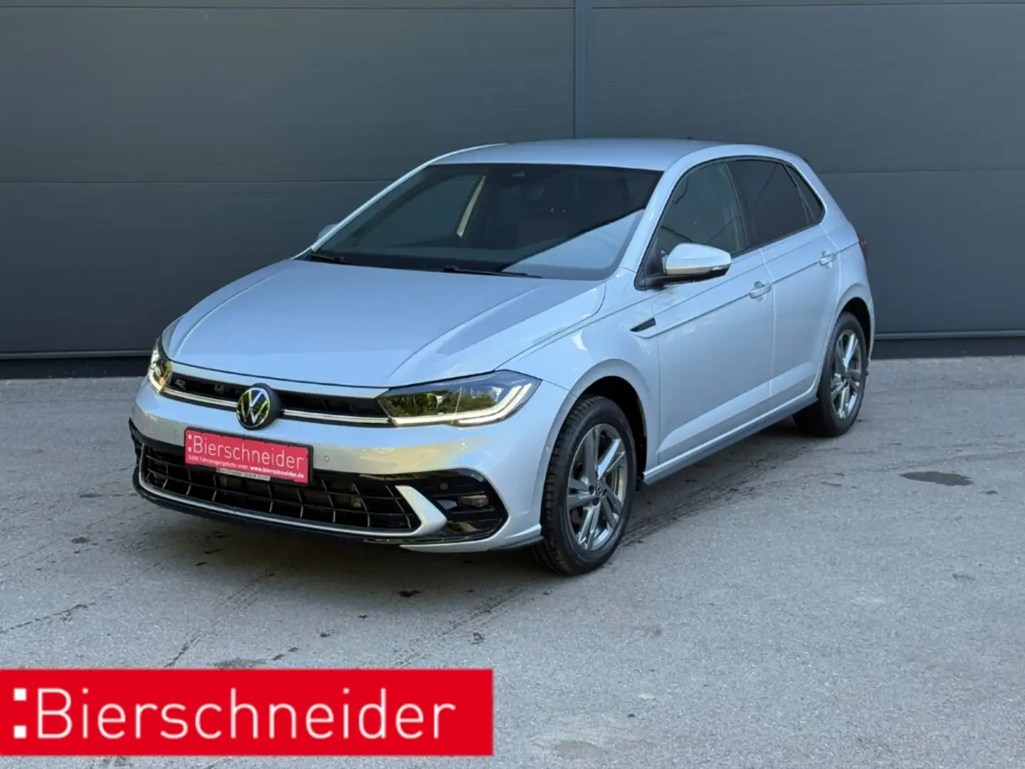 Volkswagen Polo 1.0 TSI DSG R-Line IQ.LIGHT NAVI KAMERA ACC SHZ Silber - 1