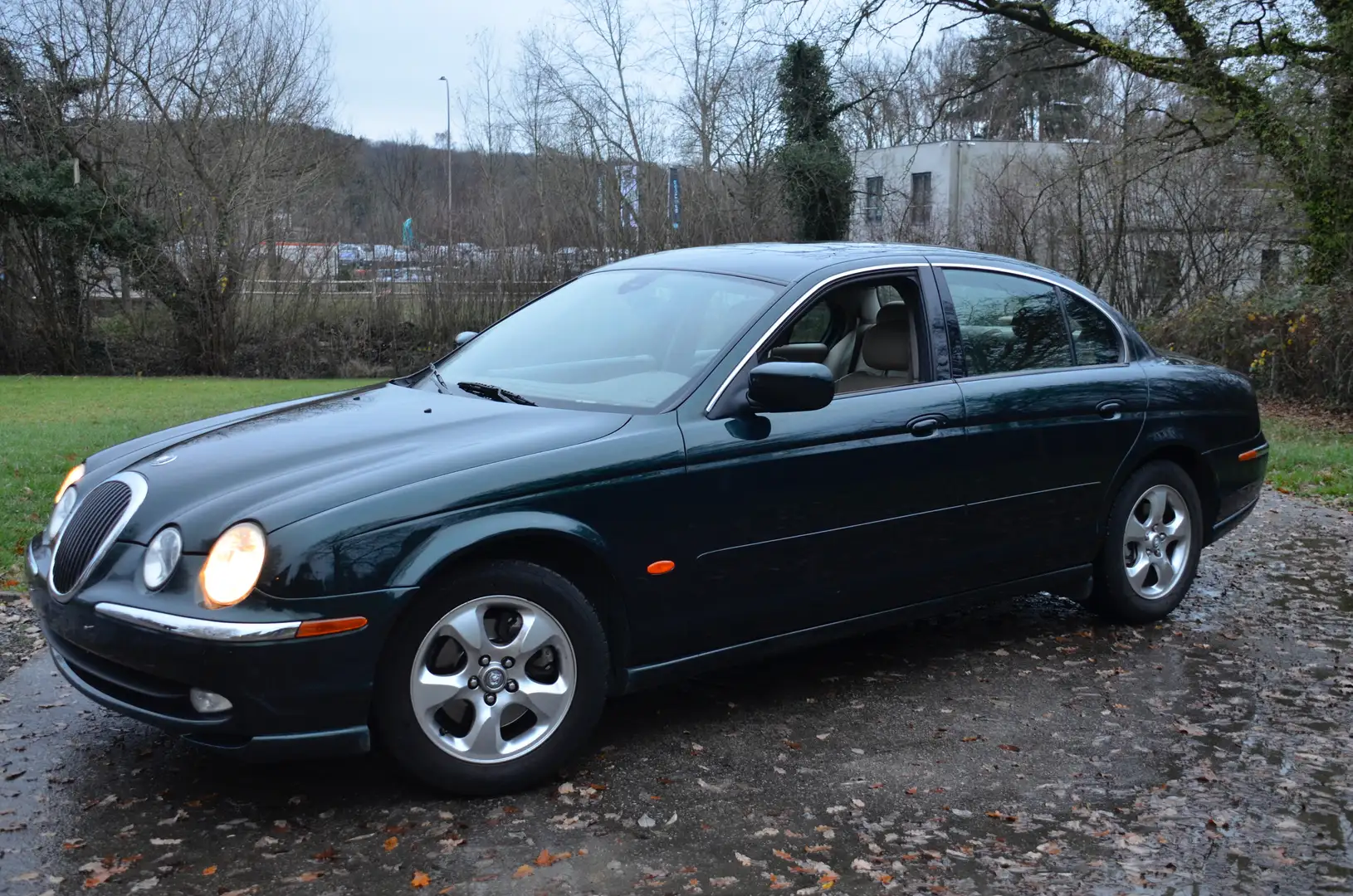 Jaguar S-Type 3.0i V6 24v Executive Groen - 1