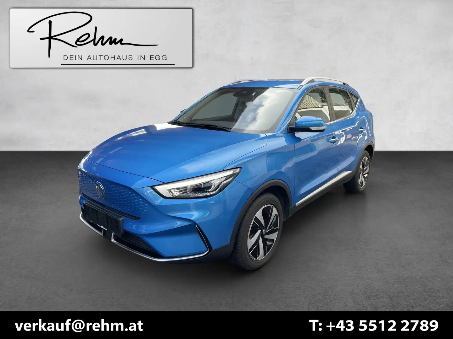 MG ZS ZS EV Comfort 72 kWh 440km Reichweite Comfort Blau - 1