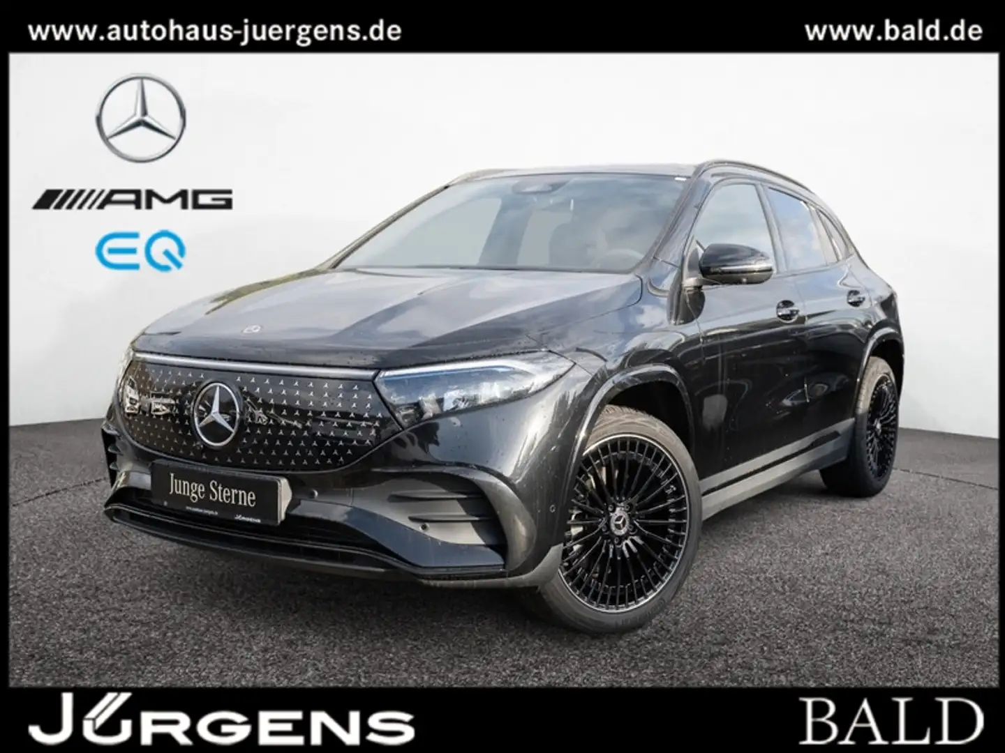 Mercedes-Benz EQA 250 AMG-Sport/LED/360/Pano/Night/Leder/20' Schwarz - 1