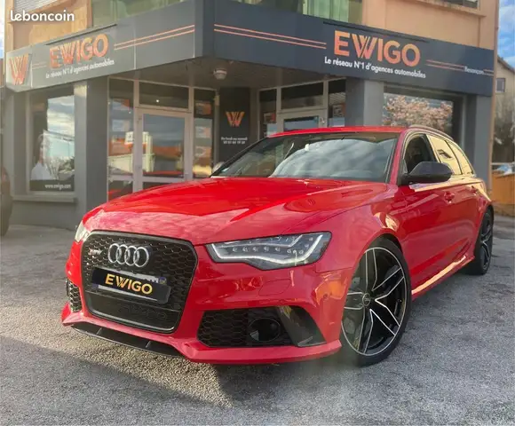 Audi RS6 avant 4.0 tfsi 560 ch quattro bva8 misano red