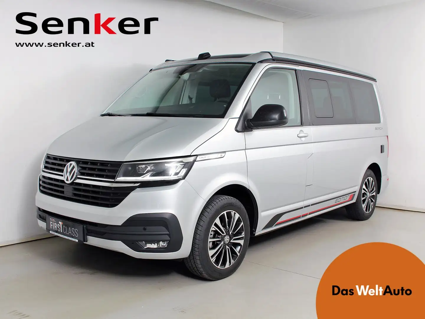 Volkswagen T6.1 California VW T6.1 California Beach Edition Camper TDI Srebrny - 1