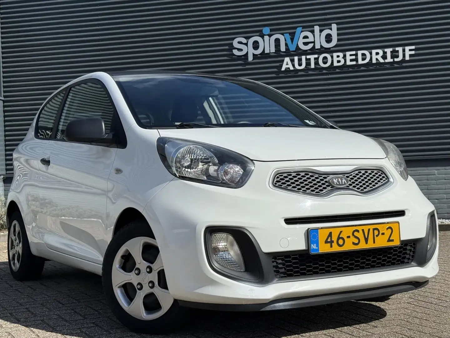 Kia Picanto 1.0 CVVT Airco BJ’12 NAP NL Airco 3drs Elekpakket Blanc - 2