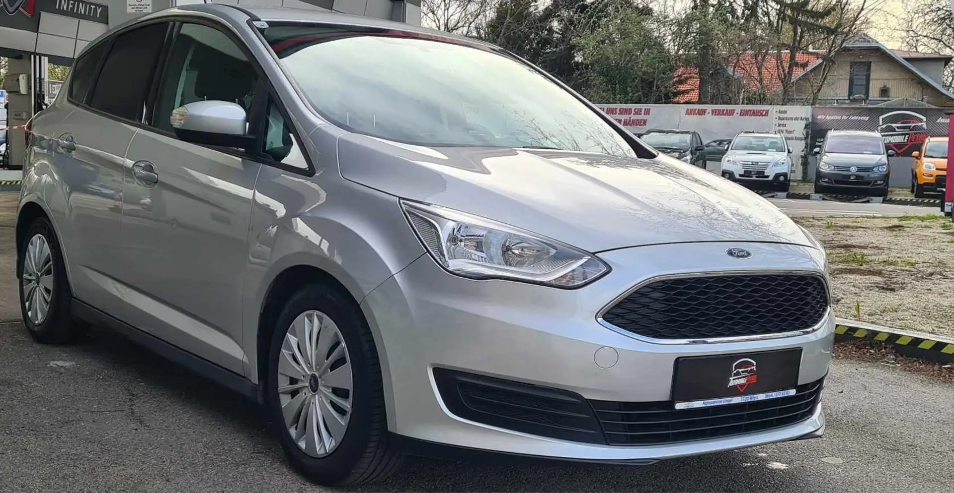 Ford C-Max Trend 1,0 EcoBoost Szary - 2