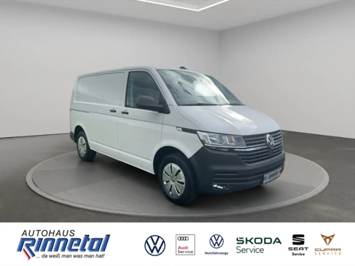 Volkswagen T6.1 Transporter Kasten 2.0 TDI BMT KR KLIMA+ACC+DAB+PDC+LORDOSE+T Weiß - 2