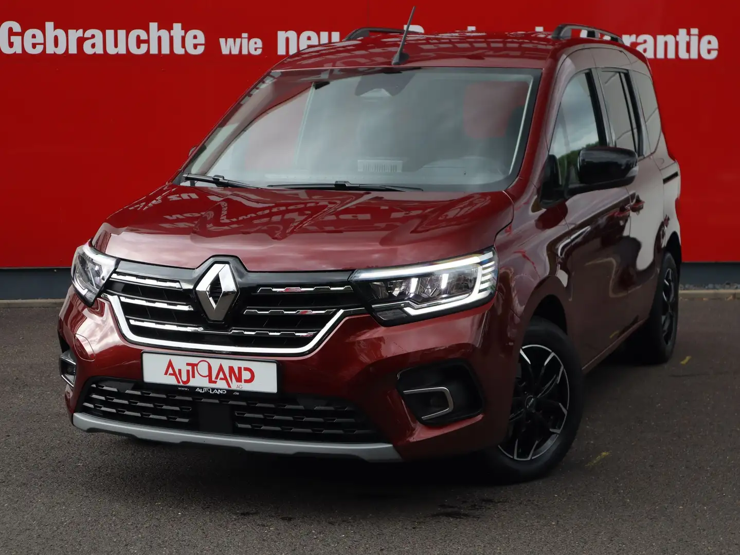 Renault Kangoo 1.5 Techno LED Navi Kamera PDC Keyless-Go Rood - 2