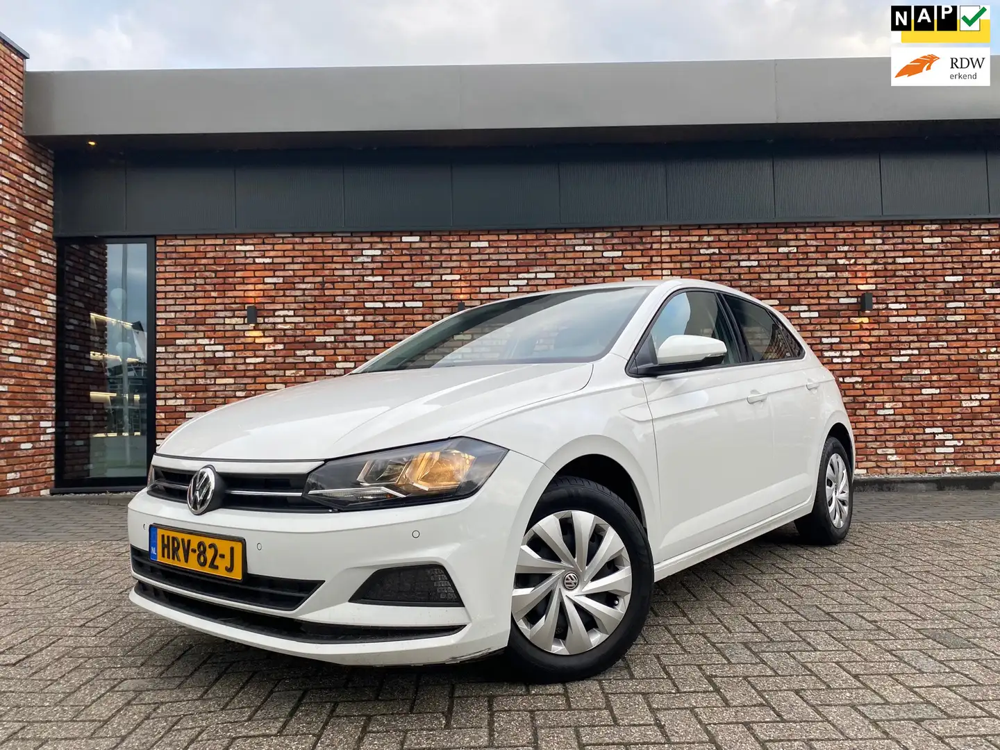 Volkswagen Polo 1.0 TSI Comfortline Cruise Nw Model Stoelverw Wit - 1