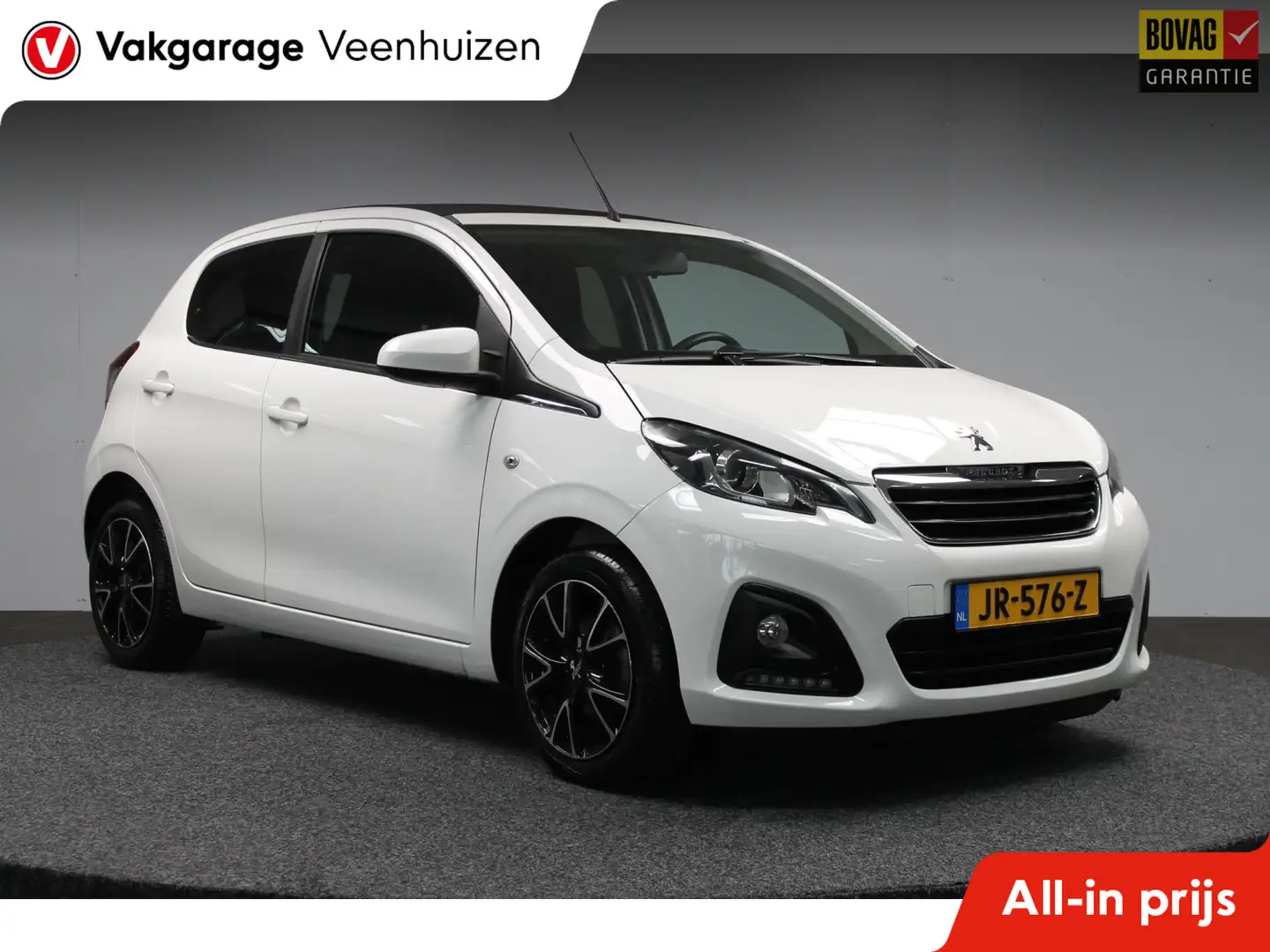 Peugeot 108 1.0 e-VTi Active TOP! Cabrio|Rijklaar prijs|Airco| Weiß - 1