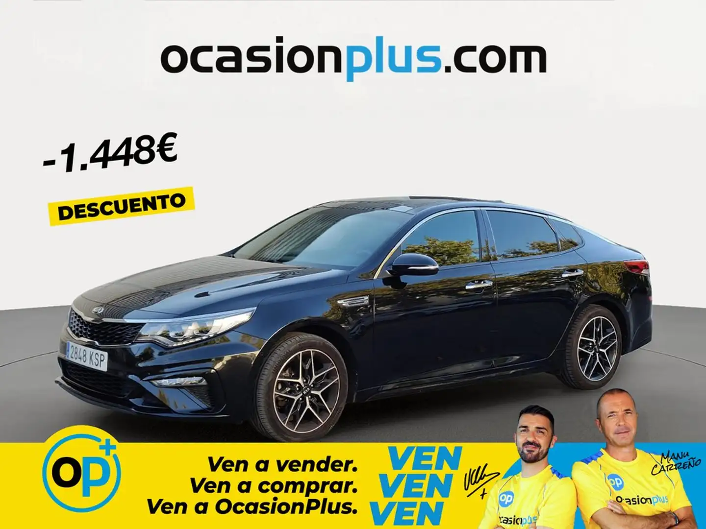 Kia Optima 1.6CRDi VGT Eco-Dynamics GT Line DCT (Pack Luxury) Negro - 1