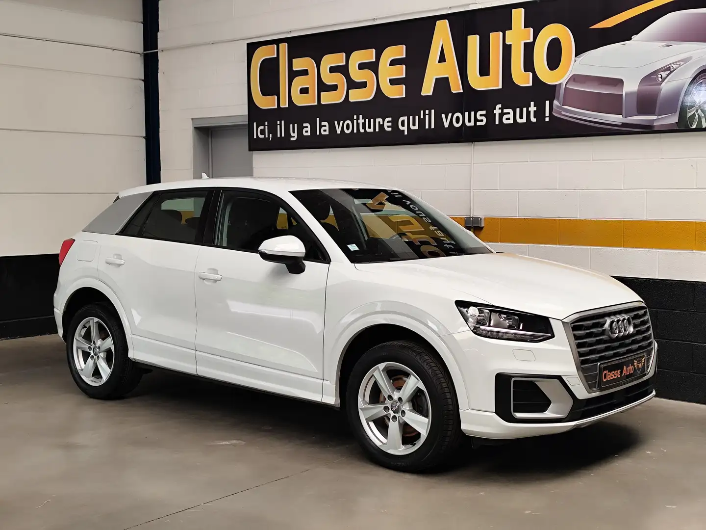 Audi Q2 30 TDI 116 BVM6 Sport Garantie 12 mois Blanc - 1