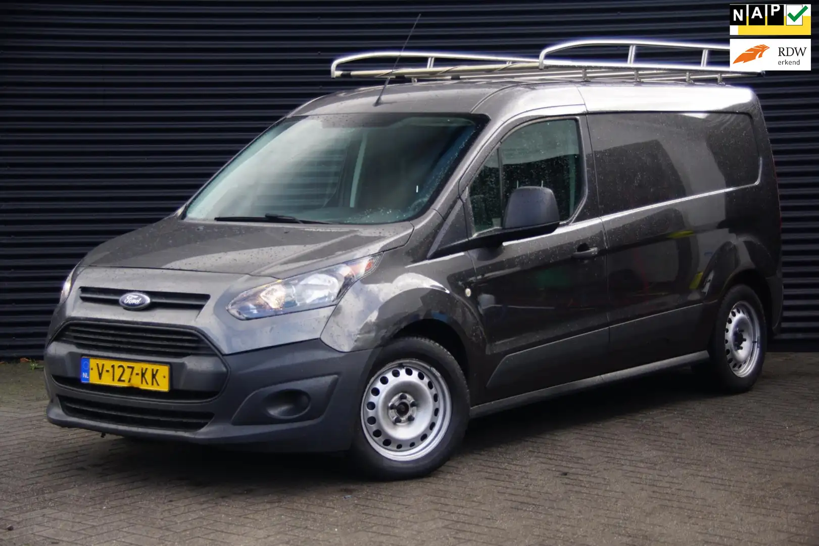 Ford Transit Connect 1.5 TDCI L2 Economy Ed. | Airco | Trekhaak | NAP | Gris - 1