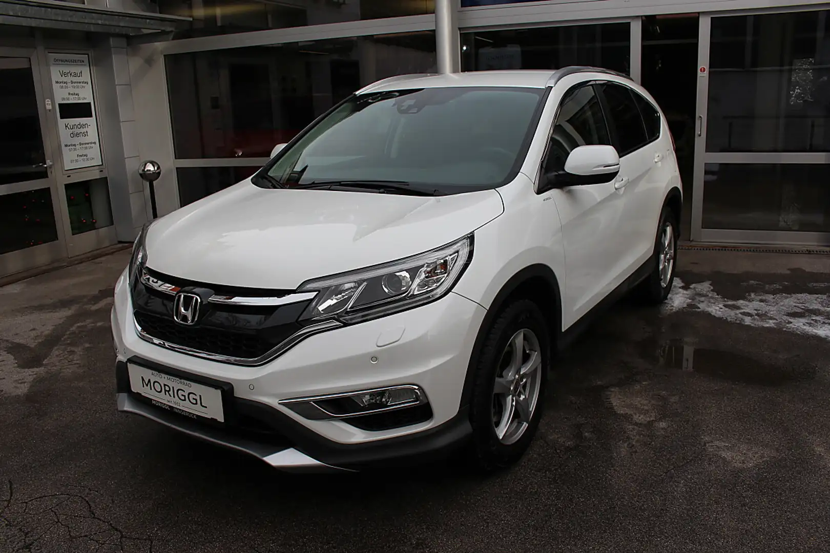 Honda CR-V 1,6i-DTEC Lifestyle 4WD Aut. Weiß - 2