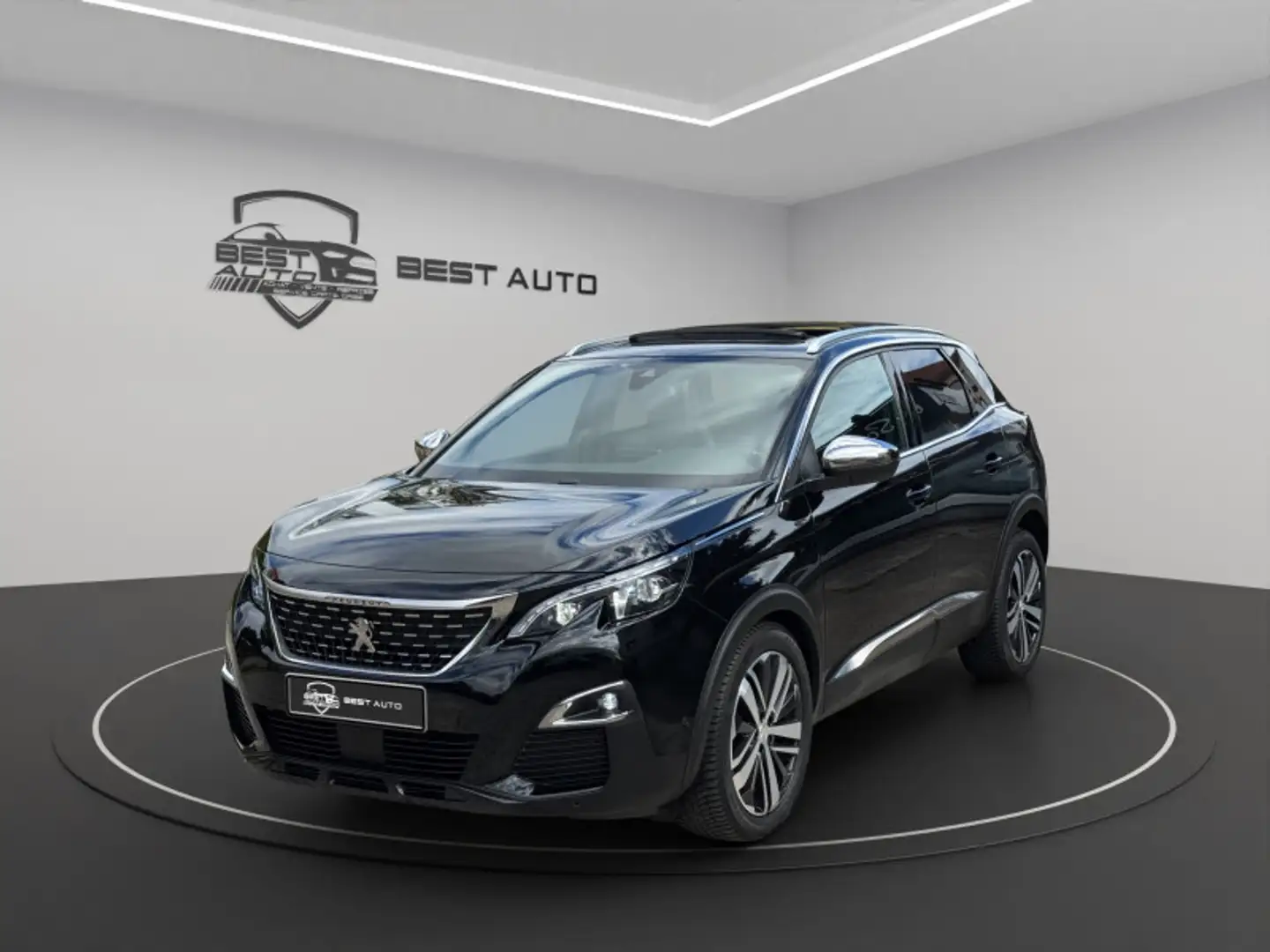 Peugeot 3008 2.0 BLUEHDI 180CH S\u0026S GT EAT8 Noir - 1