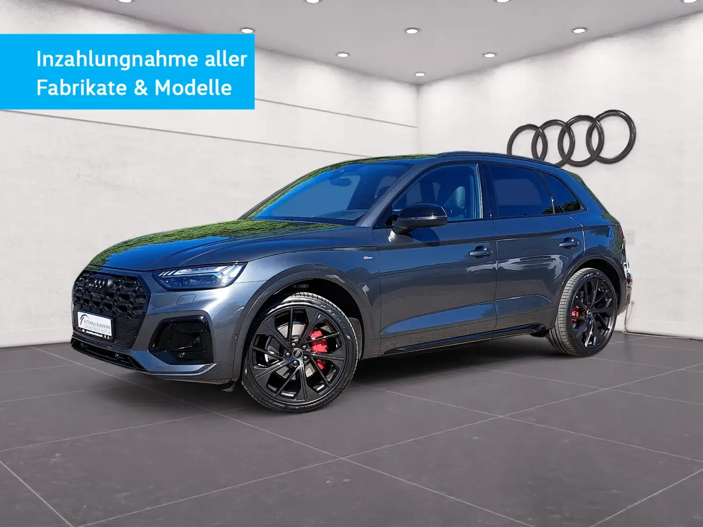 Audi Q5 S line 40 TDI quattro S tronic PANO AHK STANDHEIZ Gris - 2