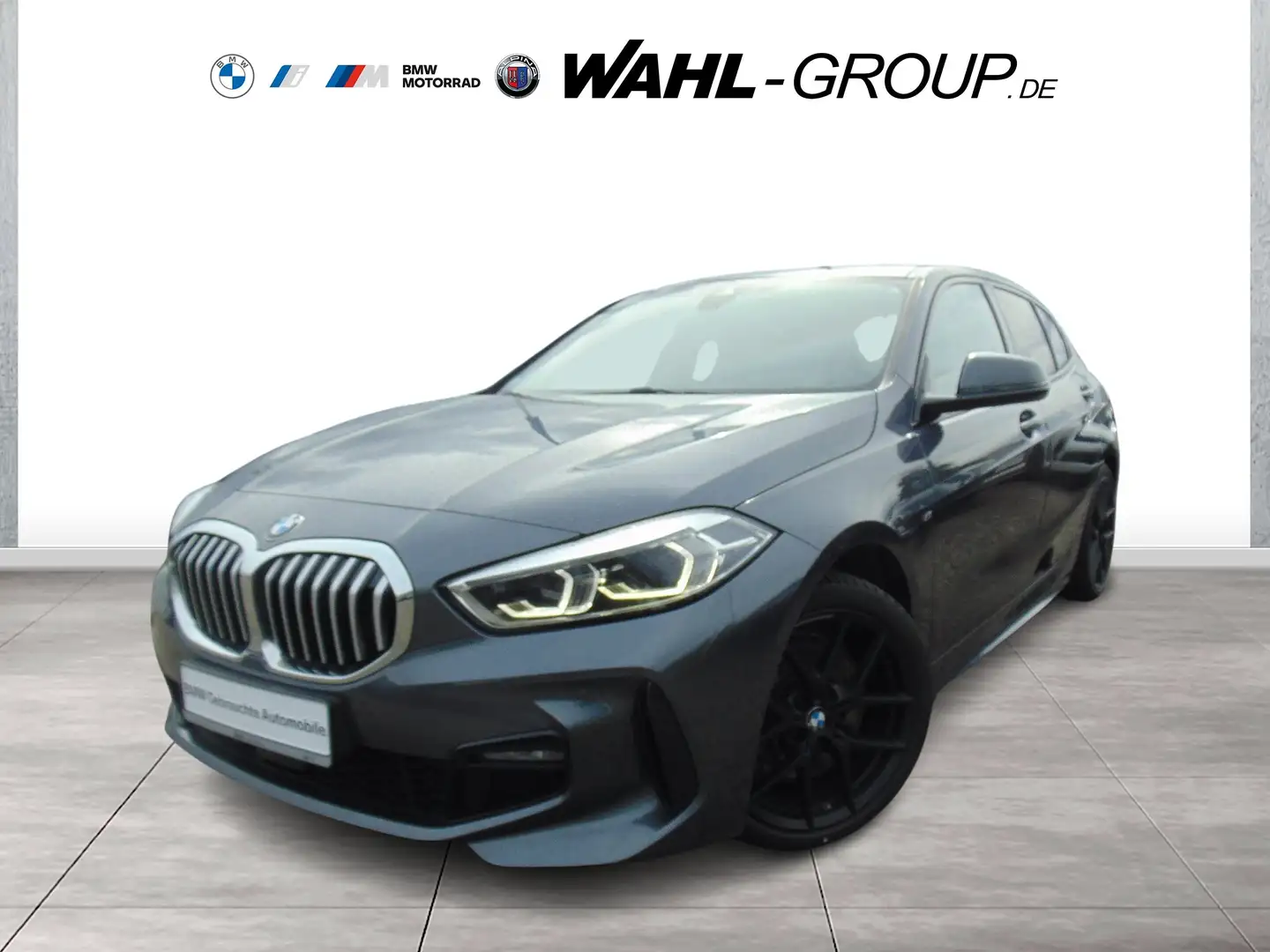 BMW 120 d xDrive M SPORT LC PROF HUD LED ALARM WLAN Grau - 1