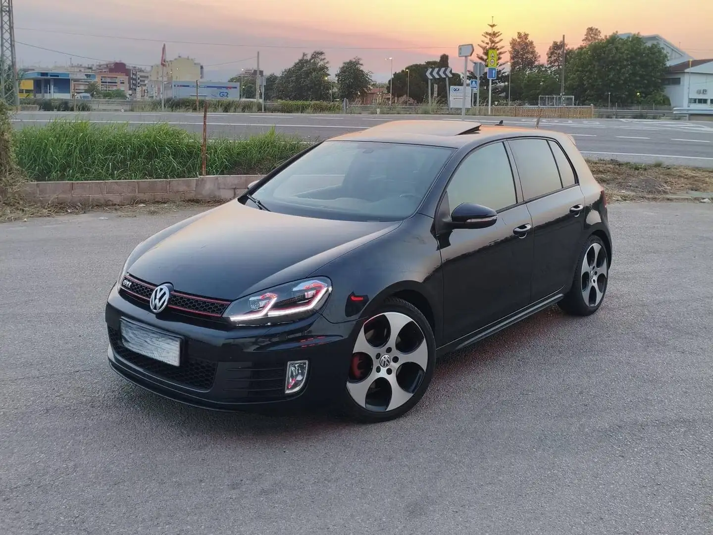 Volkswagen Golf golf 6 gti Negro - 1