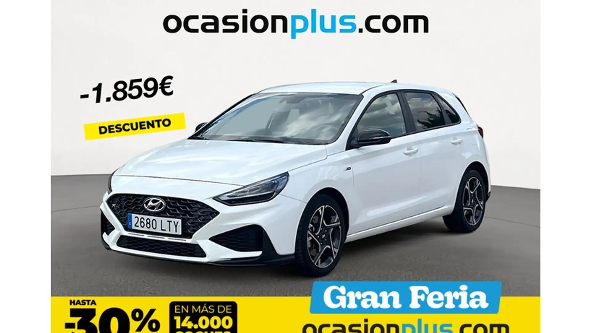 Hyundai i30 1.0 TGDI N Line 48V 120 Blanco - 1
