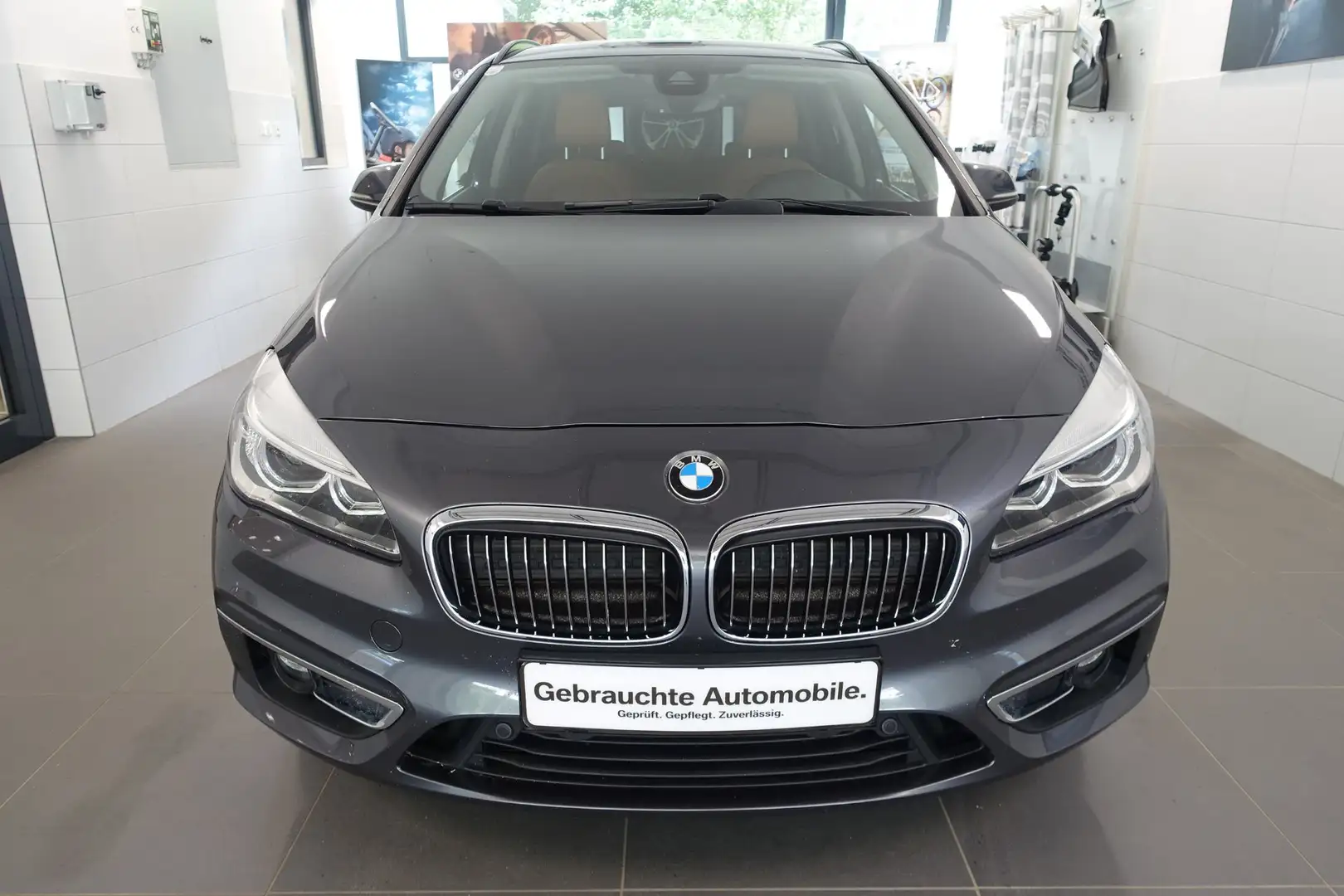 BMW 218 218d Active Tourer Gris - 2