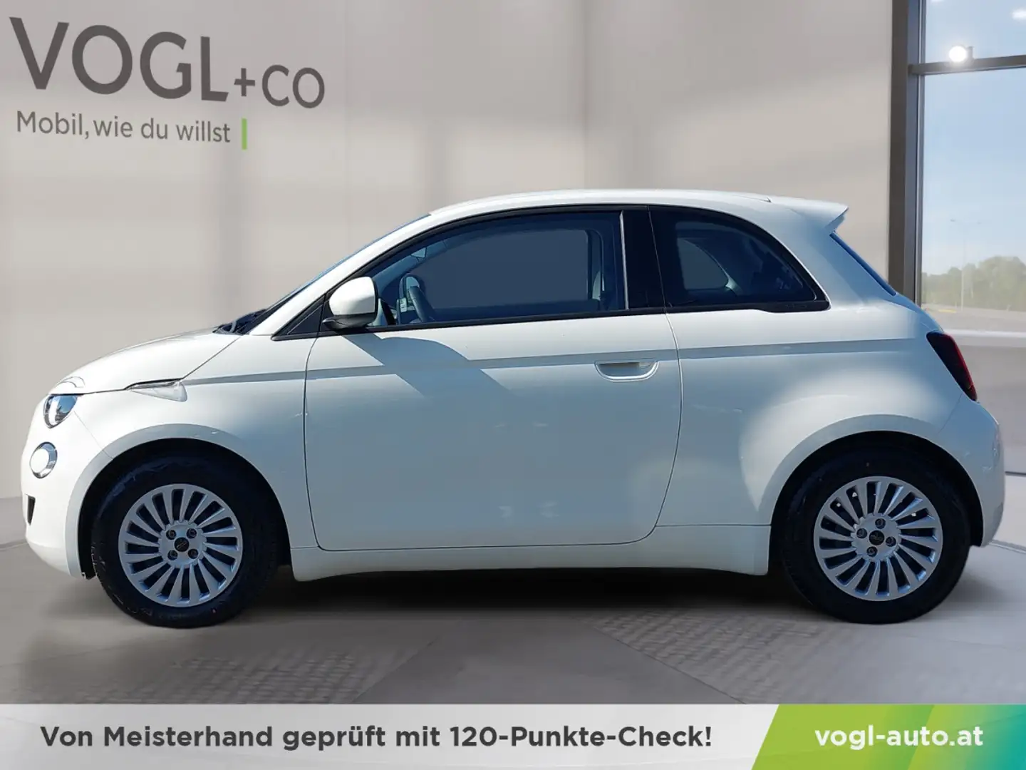 Fiat 500e 42kWh Weiß - 2