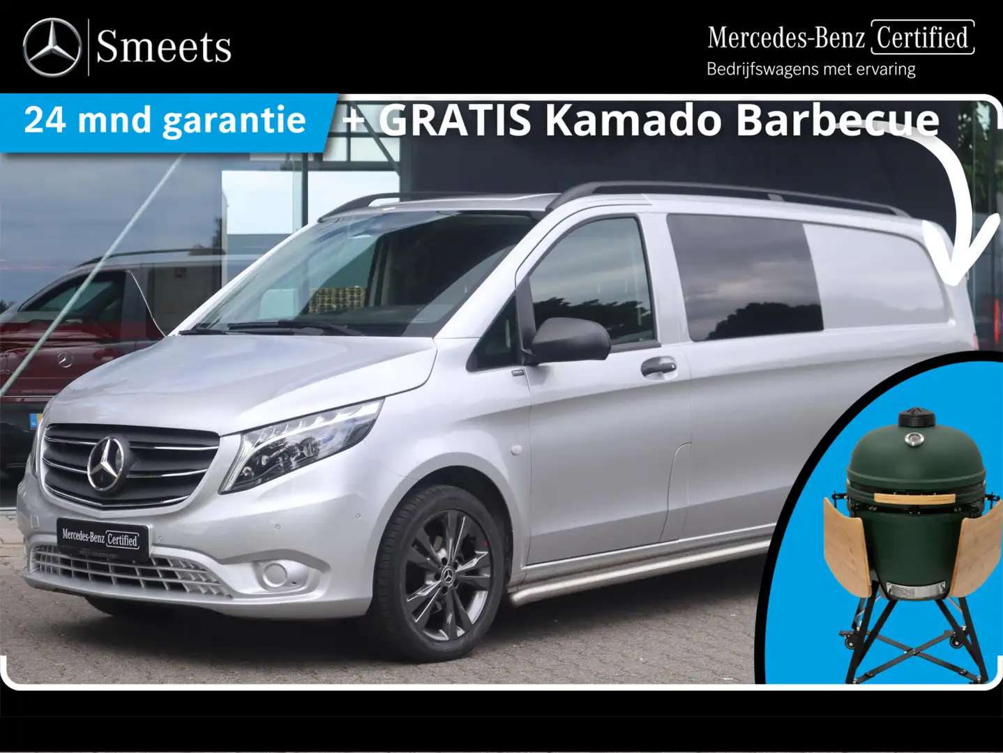 Mercedes-Benz Vito 114 CDI XL DC LED AUT. Zilver - 1
