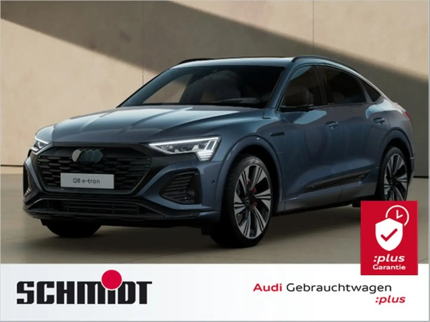 Audi Q8 e-tron Sportback 55 quattro S line LM22 Digit. Matrix ... Blauw - 1